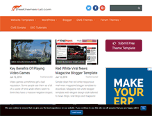 Tablet Screenshot of freethemes4all.com